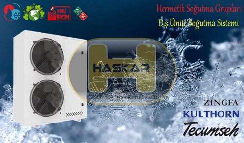 7hp (-) Zingfa Kompresörlü Alçak Basınç Soğutma Dış Ünite 380V R404a