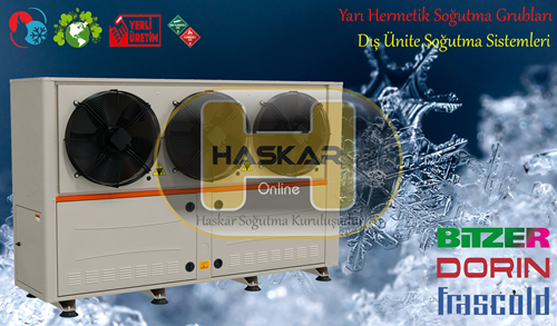 10hp (+) Dorin Kompresörlü Yüksek Basınç Soğutma Dış Ünite 380V R404a